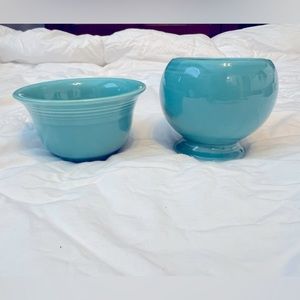 Fiestaware Turquoise small bowls